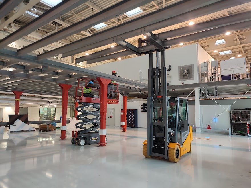 ZAL Hamburg – Anlagenrückbau in Industriehalle